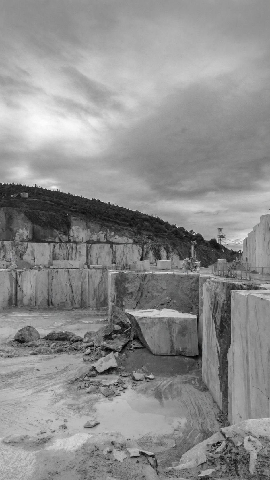 Marble quarry