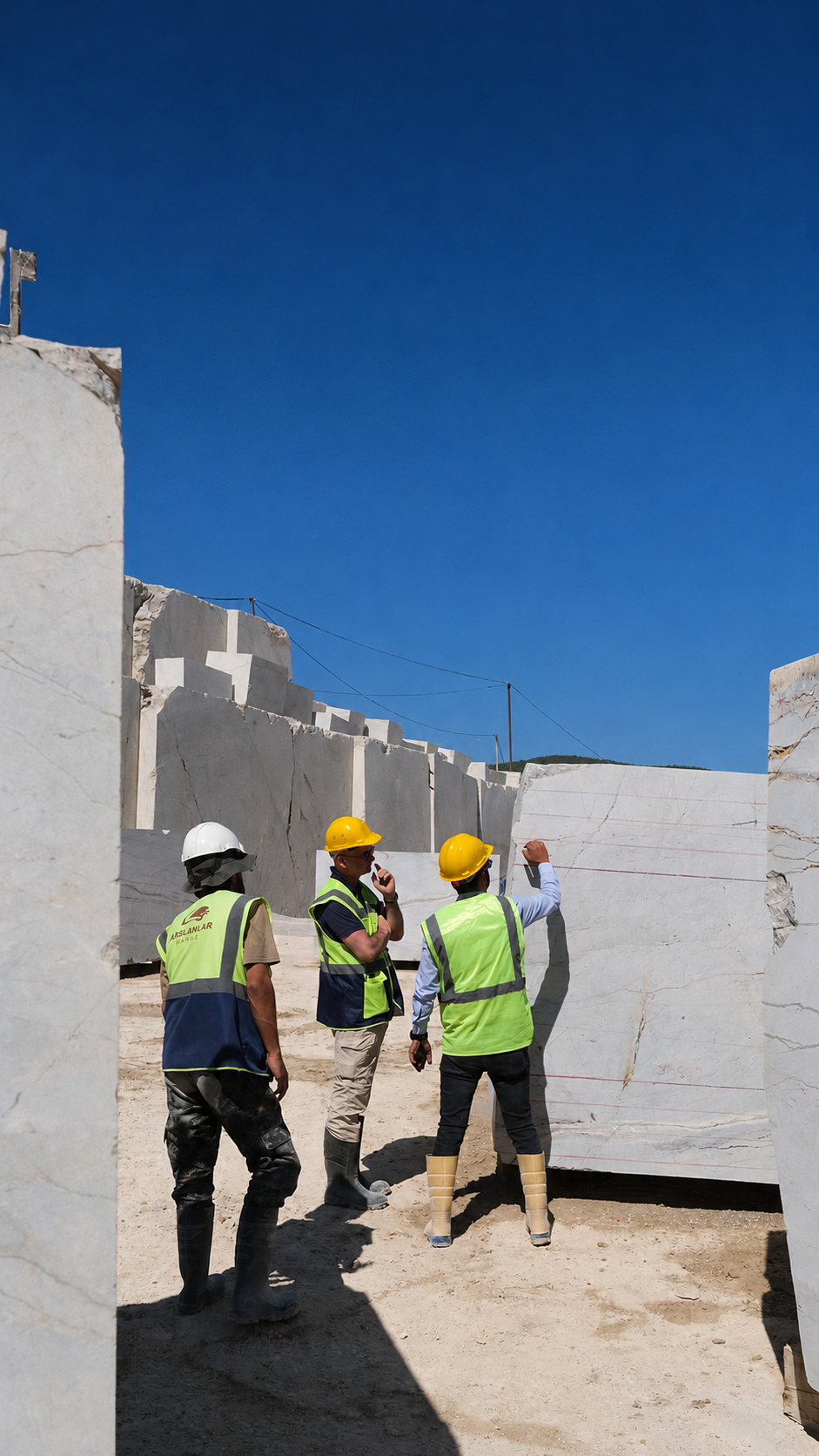 Marble quarry Menderes